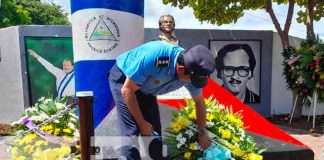 Tipitapa rinde honores al Comandante Pedro Aráuz