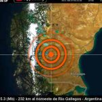 Un terremoto de magnitud 5,5 sacude Argentina Un terremoto de magnitud 5,5 sacude Argentina