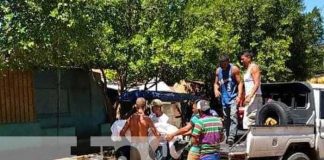 Lugar donde ocurrió un atroz asesinato en El Guasaule, Chinandega