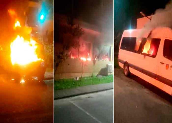 ataque-univ-chile- Ataque en Universidad de Concepción aumenta tensión en región chilena Bío Bío