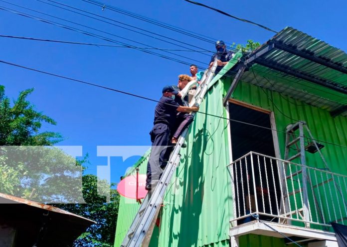 Edwin Quintana recibió una descarga eléctrica al tocar una línea de alta tensión