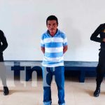 Policía Nacional captura a sujeto señalado por asesinato en Bilwi Conferencia policial por captura de supuesto asesino en Bilwi