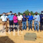 Acto de entrega de sitio para construir edificio del MARENA en Bilwi
