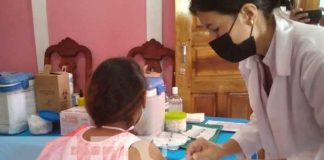 Jornada de aplicación de vacuna a embarazadas en Boaco