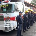 Pronta inauguración: Salen dos unidades bomberiles para Puerto Morazán, Chinandega Unidades bomberiles que se dirigen a Puerto Morazán, Chinandega