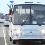 Más cooperativas adquieren buses rusos nuevos en Managua Transportistas de la ruta 262 firman contrato de autobuses rusos