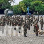 Ejército de Nicaragua apertura plan de cosecha cafetalera 2021-2022 Acto por plan de seguridad para cosecha cafetalera
