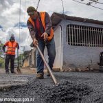 Calles para el pueblo lleva un 74 % de avance Calles para el pueblo lleva un 74 % de avance