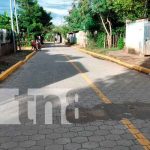 Inauguran proyecto de adoquinado en Tipitapa Proyecto de adoquinado en Tipitapa