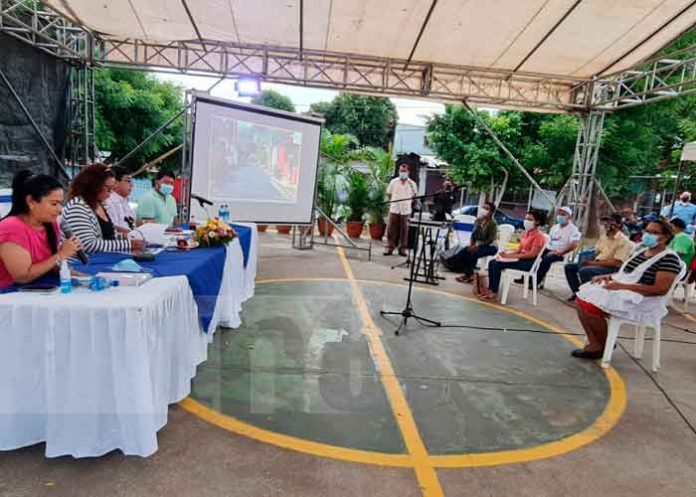 Primer Cabildo Municipal en distrito l de Managua