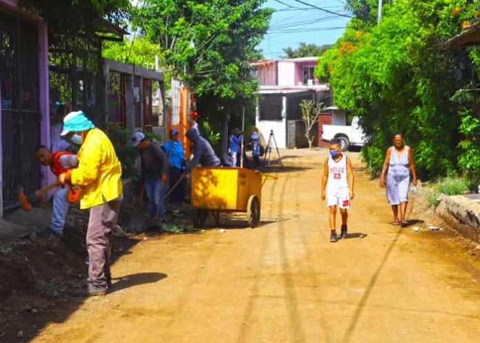 calles en su máximo avance