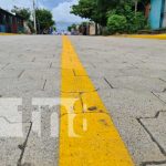 Ciudad Sandino sigue desarrollándose con más calles adoquinadas Nuevas calles para el municipio Ciudad Sandino