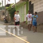 Familias de Anexo a Villa Libertad contentos por ocho nuevas calles Nuevas calles en Anexo a Villa Libertad, Managua