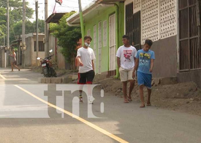Nuevas calles en Anexo a Villa Libertad, Managua