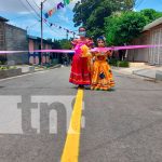Once cuadras de calles son inauguradas en el barrio Augusto C. Sandino Once cuadras de calles son inauguradas en el barrio Augusto C. Sandino de Managua