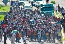 Mile de migrantes alistan nueva caravana desde el sur de México