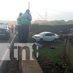 «Carro volador» deja la cocina de una vivienda destruida en El Crucero, Managua "Carro volador" deja la cocina de una vivienda destruida en Managua