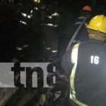 Vivienda deshabitada se quema en el barrio La Libertad en Diriamba Vivienda deshabitada se quema en el barrio La Libertad en Diriamba