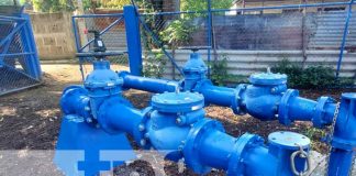 Inauguración de proyecto sanitario en el barrio Anexo La Primavera