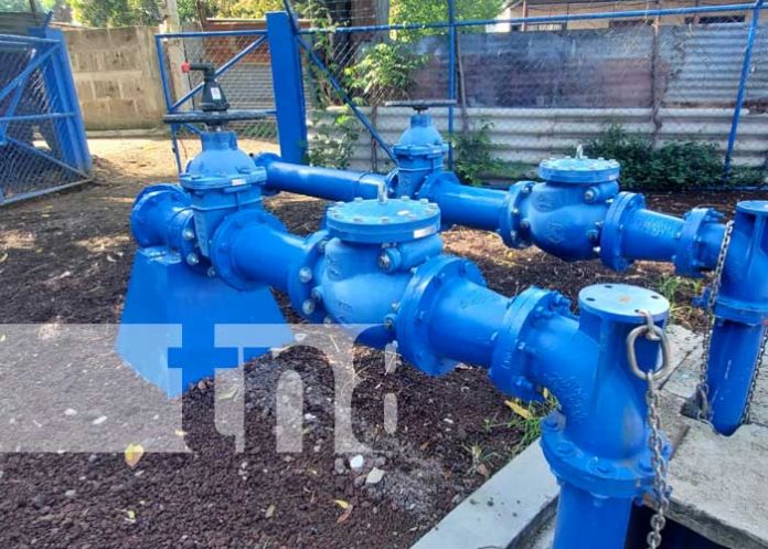 Inauguración de proyecto sanitario en el barrio Anexo La Primavera