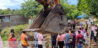 Construcción de nuevo puente en un barrio de Juigalpa, Chontales