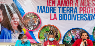 MARENA y participación de los comunitarios para la firma