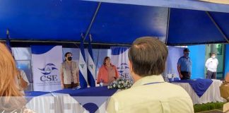 Conferencia del CSE sobre boleta electoral en Nicaragua