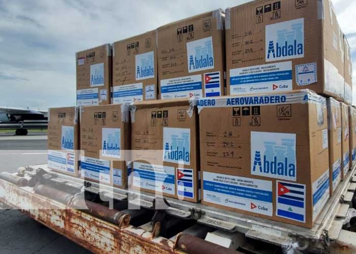 Arribo de vacunas cubanas Abdala y Soberana a Nicaragua