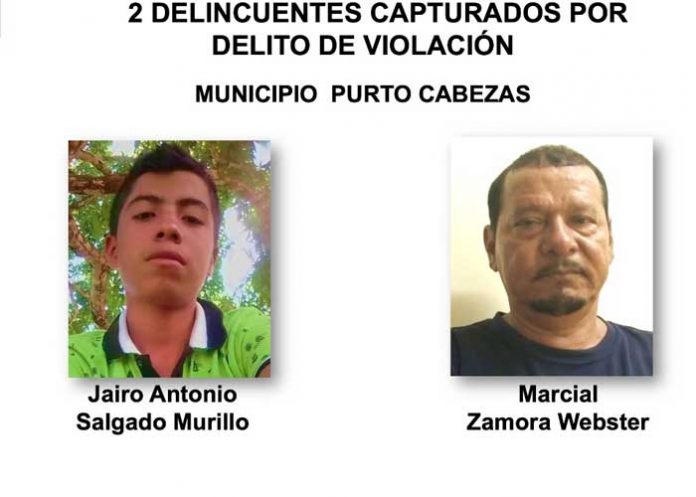 Capturan a 8 delincuentes por delitos de peligrosidad en el Caribe Norte