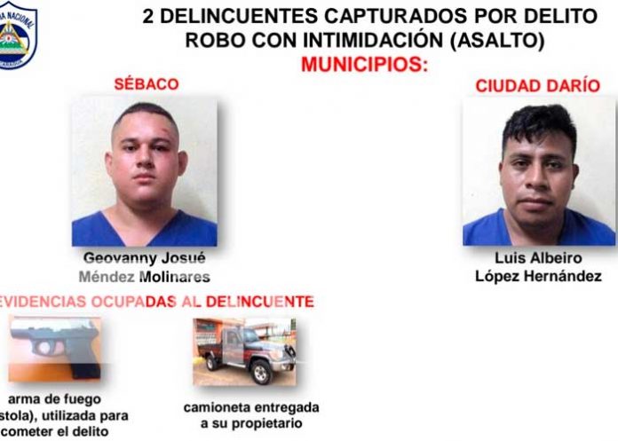 11 detenidos en Matagalpa