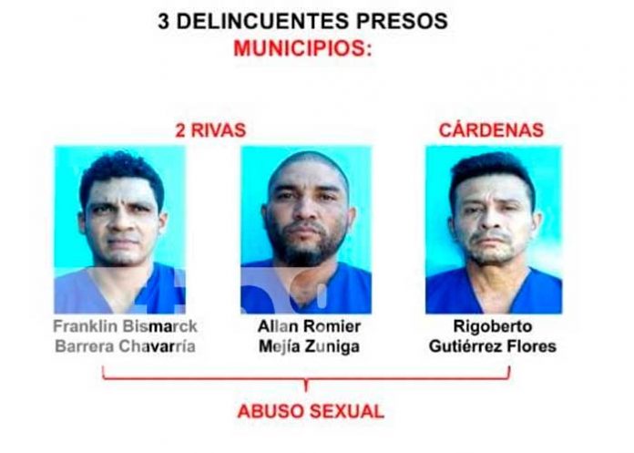 Detenidos por atentar contra la vida y la dignidad de las mujer