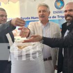 Nicaragua recibe importante donación de trigo de la Federación de Rusia Acto por donación de trigo por parte de Rusia a Nicaragua