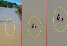 Captan a pareja teniendo "intimidad" en las aguas del Río Lempa en El Salvador