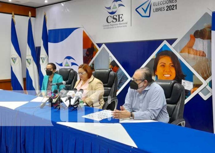 elecciones-nica-03 Conferencia de prensa del Consejo Supremo Electoral de Nicaragua