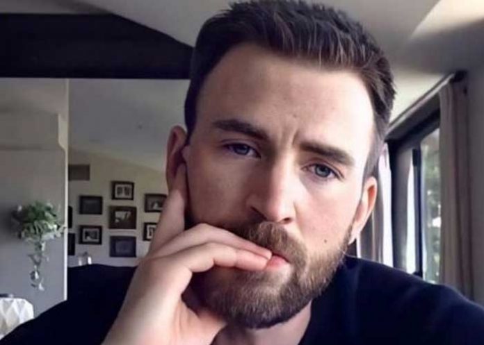 Así sorprendió recientemente Chris Evans a sus fans