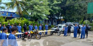 Delincuentes que capturó la Policía Nacional en Chinandega