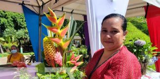 Exposición de la floricultura en Nicaragua
