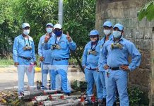 Jornada de fumigación y abatización en Managua