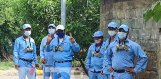 Jornada de fumigación y abatización en Managua