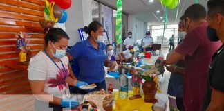 Feria gastronómica que se realizó en MIGOB