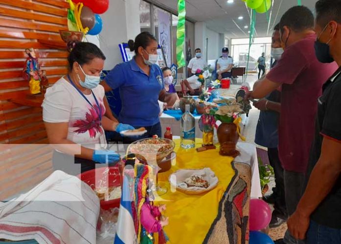 Feria gastronómica que se realizó en MIGOB