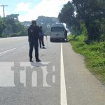 Motociclista sufre fractura por accidente en carretera Panamericana Sur Motociclista sufre fractura por accidente en carretera Panamericana Sur