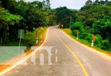 Nuevo tramo de carretera de El Jícaro-Murra