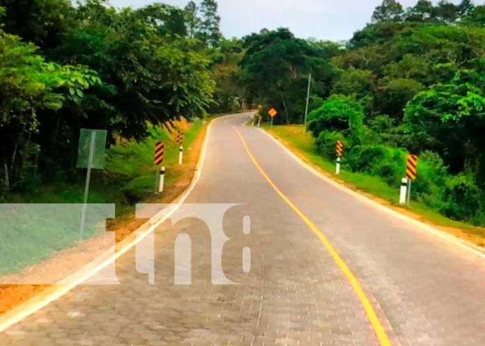 Nuevo tramo de carretera de El Jícaro-Murra