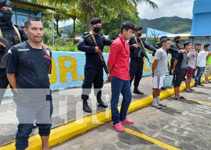 Delincuentes detenidos gracias a operativos policiales en Jinotega
