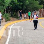 Familias inauguran nuevas calles adoquinadas en Juigalpa, Chontales Inauguran nuevas calles en Juigalpa