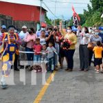Gobierno de Nicaragua continúa adoquinando las calles de León Inauguración de nuevas calles adoquinadas en León