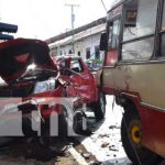 Aparatoso accidente de tránsito en una de las calles en León