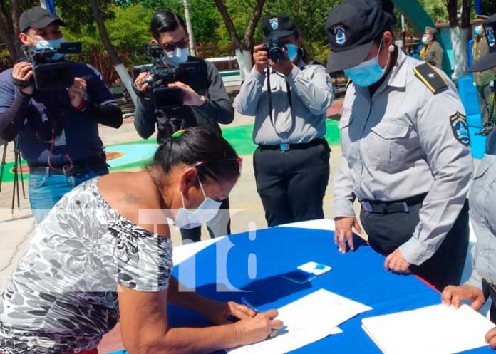Acto por libertad a presos y presas gracias al beneficio de convivencia familiar
