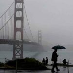 Lluvias torrenciales y fuertes vientos azotaron el Norte de California Lluvias torrenciales y fuertes vientos azotaron el Norte de California